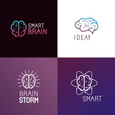 Vector set of logo design elements
