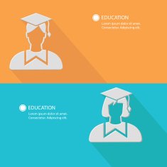 Education concept Blank for text vector