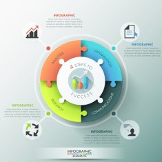 Modern Infographic Options Banner N19