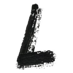 L - Black handwritten letters on white background Acrylic color