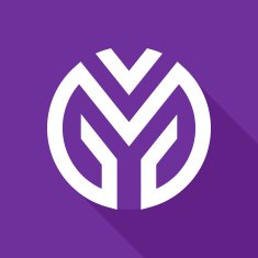 M letter line logo N2