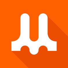 M letter line logo N3
