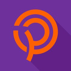 P letter line logo N2
