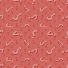 Question mark seamless pattern N3