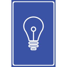 Vector lamp icon and sign Illustration EPS10 N6