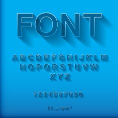 3d font N3
