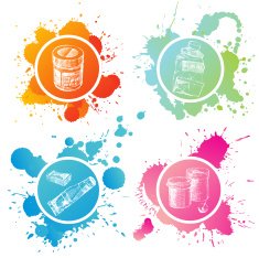 paint cans and tubes