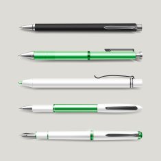 graceful green pens set N2