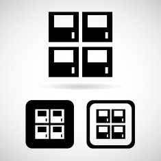 Vector locker icon Illustration EPS10 N13