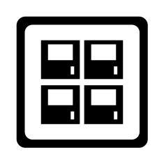 Vector locker icon Illustration EPS10 N14