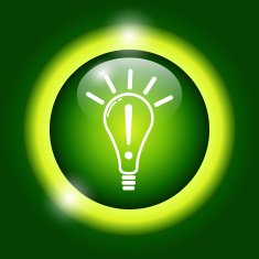 Creative Idea in Bulb Shape as Inspiration Concept Icon N11