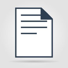 document icon paper sheet vector flat design N11