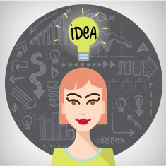 Vector idea illustration N4