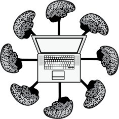 Multi-mind computer Business Network E-learning