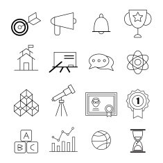 education illustration for design N3