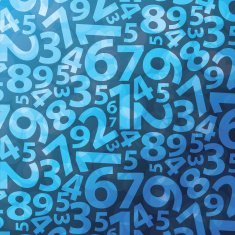 Seamless background with numbers N2