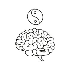 brain wisdom vector