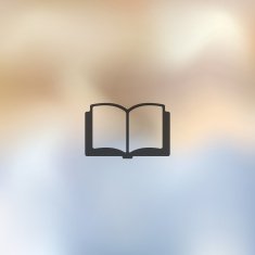 book icon on blurred background N3