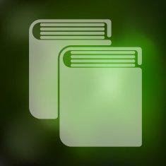 book icon on blurred background N4