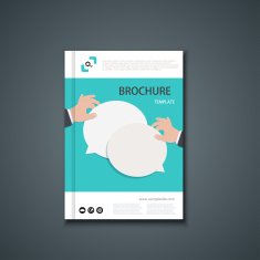 Vector flyer or banner Brochure template design N6
