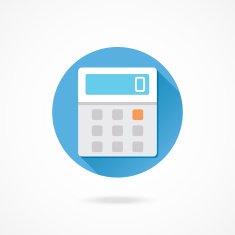 vector calculator icon N5