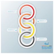 Modern Circle Business Infographic