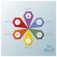 Modern Hexagon Business Infographic N2