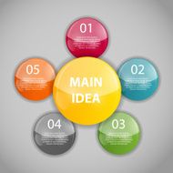 Infographic business template vector illustration N84