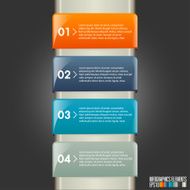 Modern infographics template N10