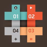 modern Design infographics banner style N4