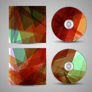 Vector cd cover set for your design N89