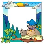 School theme frame 4