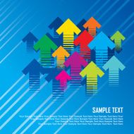 Vector - Abstract colorful business background