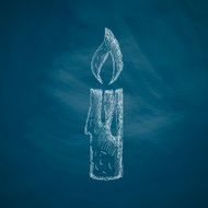 christmas candle icon N3