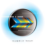 Vector - special arrow switches with transparent background