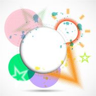 Modern Design Circle template background