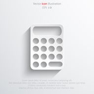 Vector calculator web icon N8