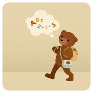 Teddy on His Way to School N2