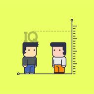 man with a big IQ
