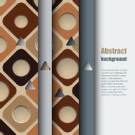 Brochure template with abstract background N11