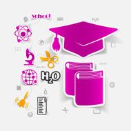Education sticker infographic N306