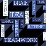 Business themed seamless background vector