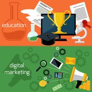 Online education and digital marketing