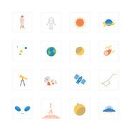 Space and Astronomy Icons N3