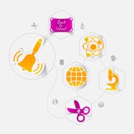 Education sticker infographic N308