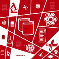 Education sticker infographic N309