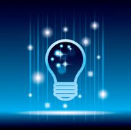 abstract bulb background