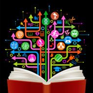 book and education icons N2