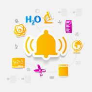 Education sticker infographic N313