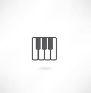 piano keys icon N2